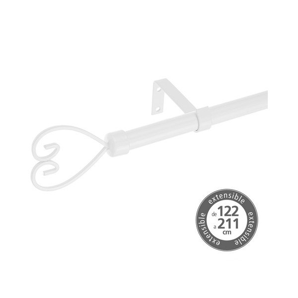 Metalna proširiva karniša 122 - 211 cm – Casa Selección-image-1