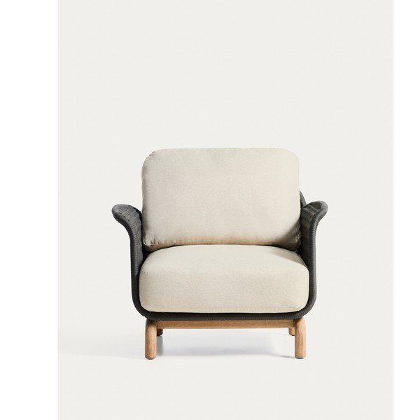 Bež podstavljena vrtna fotelja Alipa – Kave Home-image-4