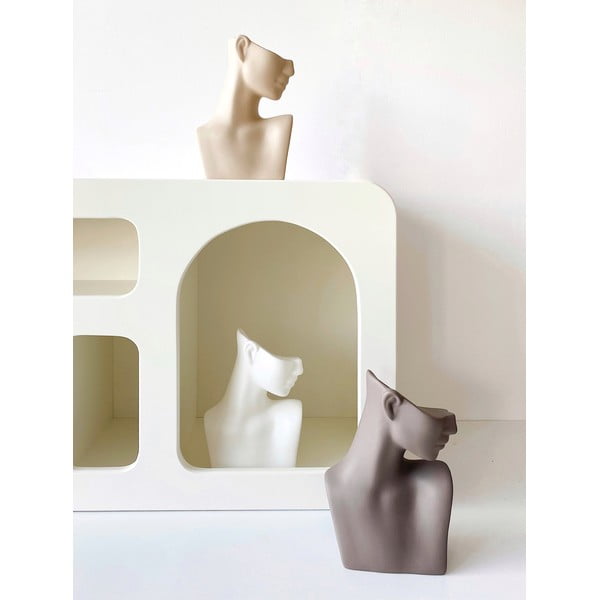 Smeđe-siva keramička statua Rulina Arcturus-image-2