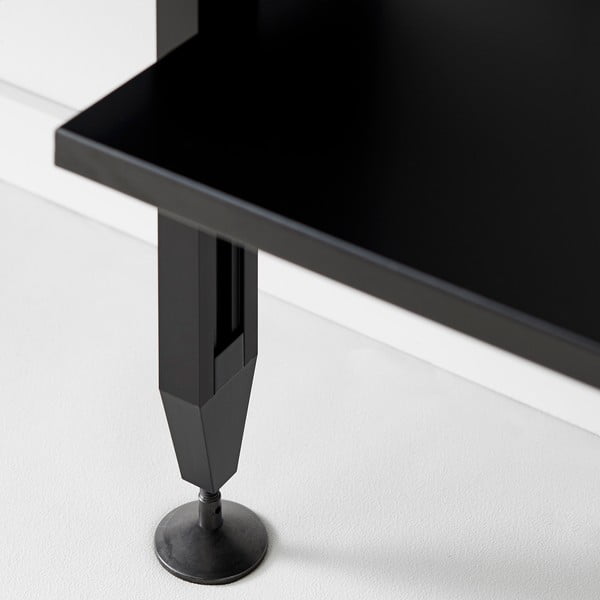 Crni regal Edge by Hammel, širine 94 cm-image-4