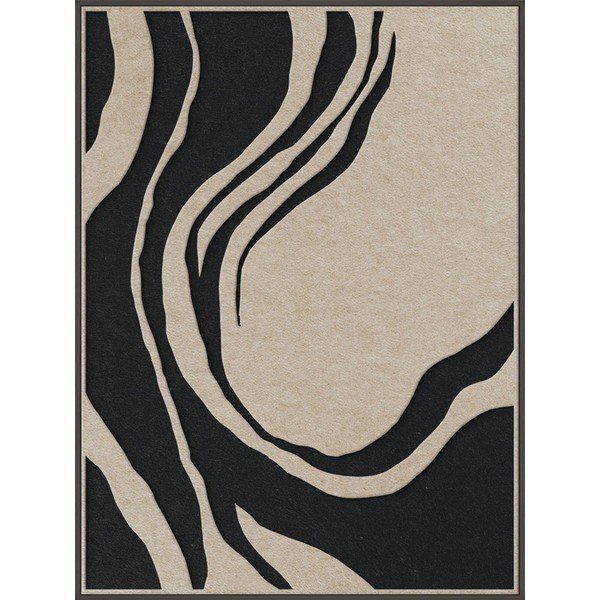 3D slika s okvirom/akustična 90x120 cm Sacred Silence 2 – Malerifabrikken