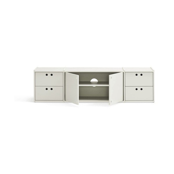 Krem TV komoda 157x42x40 cm Wally – Teulat-image-2