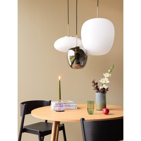 Okrugli blagovaonski stol u dekoru hrasta u prirodnoj boji ø 115 cm Ground – Hübsch-image-2