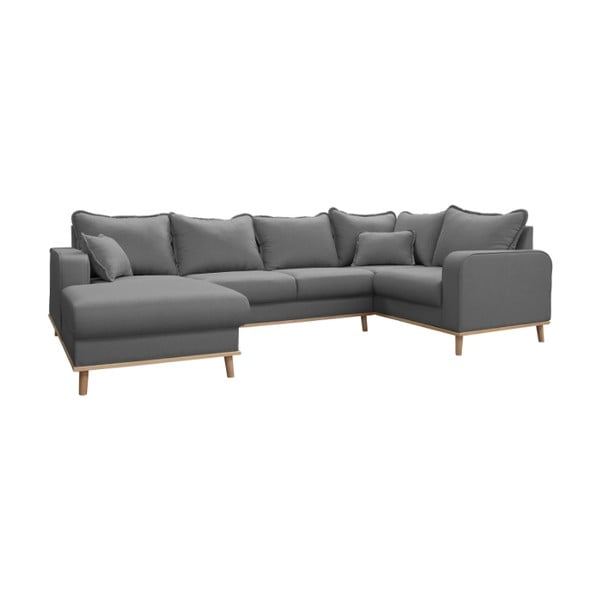 Siva kutna garnitura (lijevi kut) Beata - Ropez-image-2