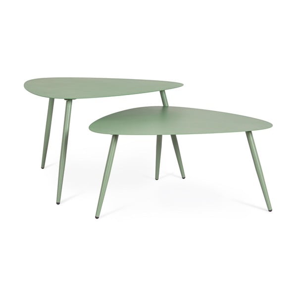 Željezni vrtni stolići za kavu u setu 2 kom 73,5x77,5 cm Yvonne – Bizzotto