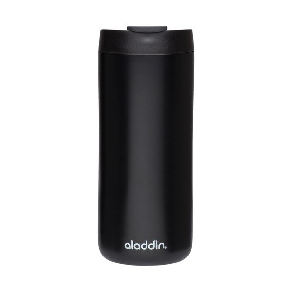 Mat crna termo šalica Aladdin Flip-Seal™, 350 ml
