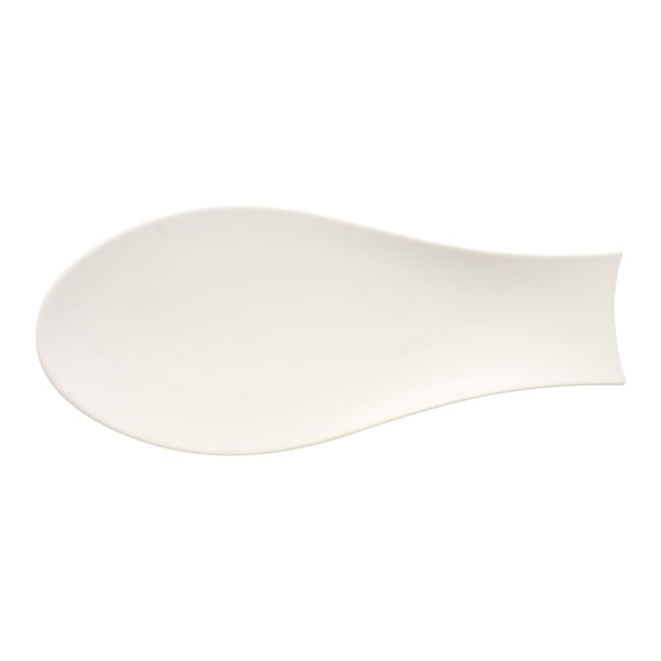 Bijeli porculanski tanjur Villeroy &amp; Boch Flow, 43 x 19 cm