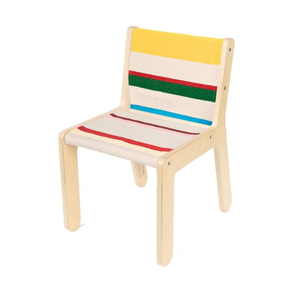 Dječja stolica u prirodnoj boji Kaarol – Lorena Canals