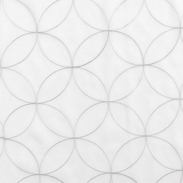 Bijele/sive prozirne zavjese u setu 2 kom 60x90 cm Olympia – douceur d'intérieur-image-3