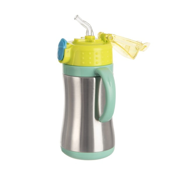 Zelena bočica za bebe od nehrđajućeg čelika 330 ml - Orion-image-1