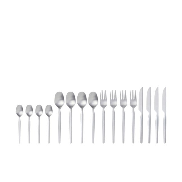 Pribor 16 kom od nehrđajućeg čelika u srebrnoj boji Dorotea – Gense-image-2