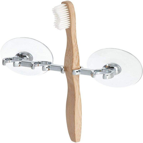 Šalica za četkice za zube s vakuumskim zakačkama iDesign Gia-image-1