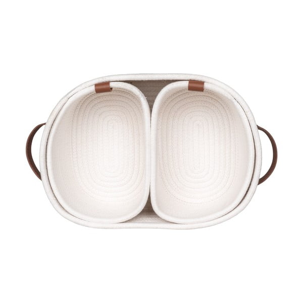 Tekstilne košare u setu 3 kom za kupaonicu 35x25x13 cm Jarana – House Nordic-image-4