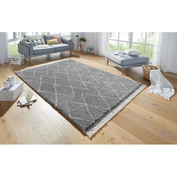 Sivi tepih metvice Rugs Jade, 80 x 150 cm-image-4