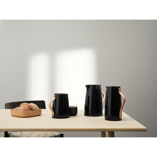 Crno kuhalo za vodu od nehrđajućeg čelika 1,2 l Emma – Stelton-image-2