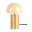 Žuta  metalna stolna lampa (visina 34 cm) Rayado – Leitmotiv