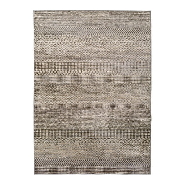 Sivi tepih od viskoze Universal Belga Beigriss, 70 x 220 cm