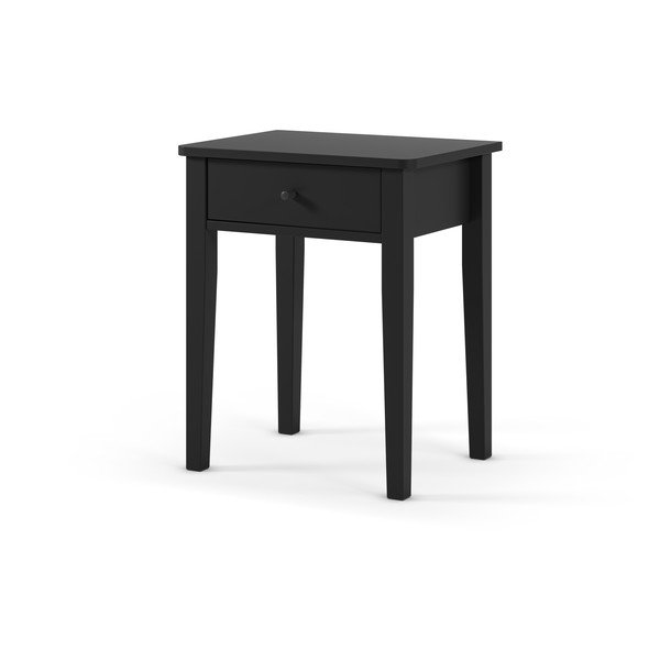 Crni noćni ormarić u mat dekoru Bart – Marckeric-image-2