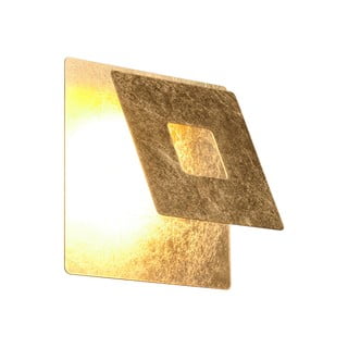 LED zidna lampa u zlatnoj boji Leano – Trio
