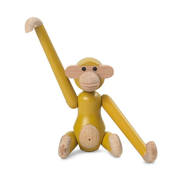Kipić od masivnog drveta (visina 9,5 cm) Monkey Mini – Kay Bojesen Denmark-image-4
