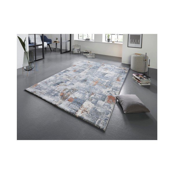 Plavo-krem tepih Elle Decoration Arty Miramas, 200 x 290 cm-image-1