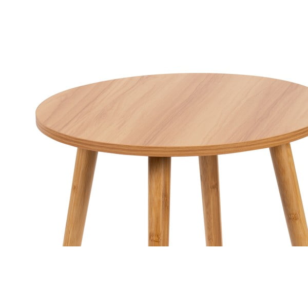 Okrugli stolići za kavu u setu 2 kom u prirodnoj boji ø 60 cm Luke – Bonami Essentials-image-4