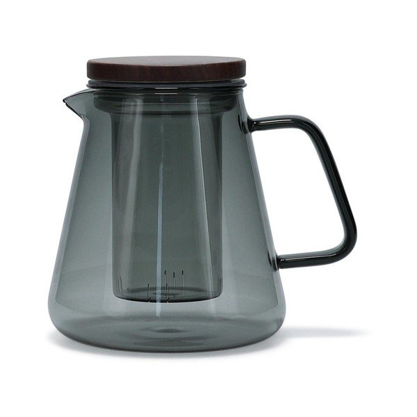 Sivi stakleni čajnik s cjedilom 930 ml Luma – S|P Collection