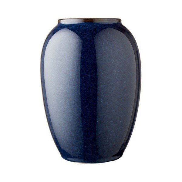 Tamno plava vaza od kamenine (visina 20 cm) Gastro Blue – Bitz