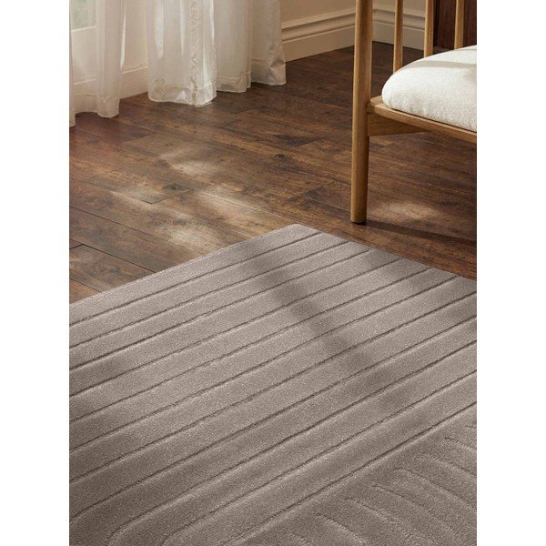 Svijetlo sivi ručno rađen vunen tepih 80x150 cm Arcura – Vikosa-image-2