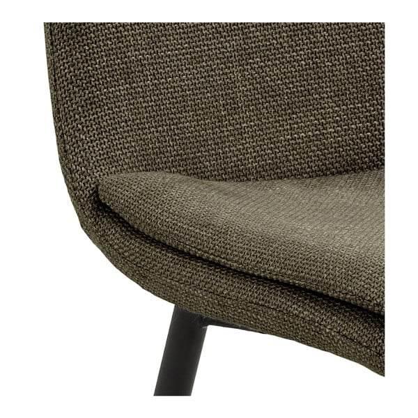 Kaki zelena blagovaonska stolica Becca – Actona-image-4