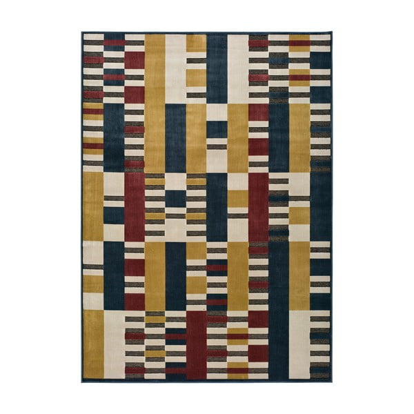 Žuti tepih Universal Farashe Stripes, 140 x 200 cm