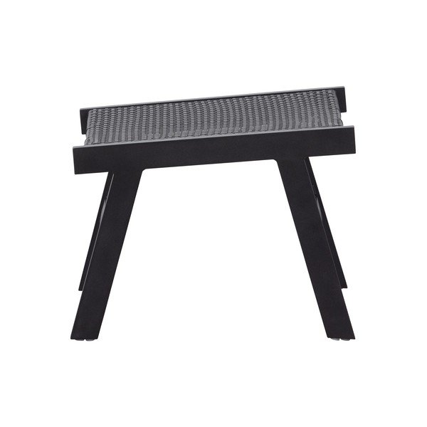 Crni podnožnik za vrtnu stolicu WOOOD Puk-image-2