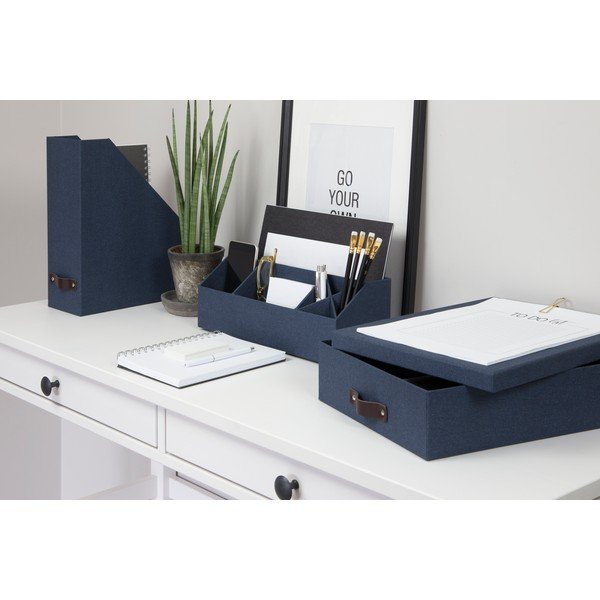 Plavi organizator dokumenata Bigso Box of Sweden Estelle-image-3