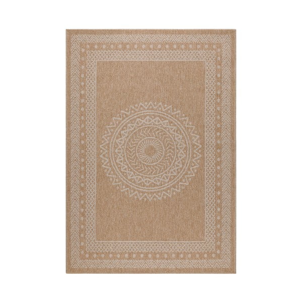 Vanjski tepih u prirodnoj boji 80x150 cm Dhaka – Ayyildiz Carpets