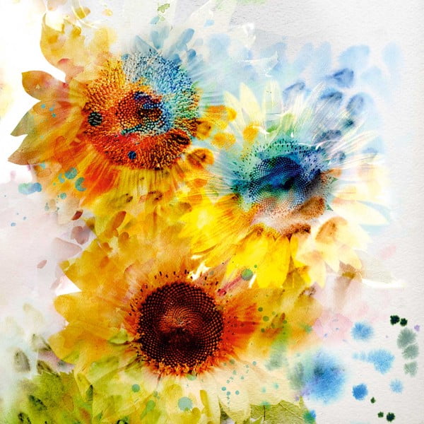 Slika Homemania Decor Cvijeće, 60 x 60 cm