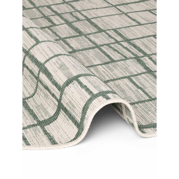 Zeleni/krem okrugao unutarnji i vanjski tepih ø 200 cm Haringey Crouch – Ted Baker-image-3