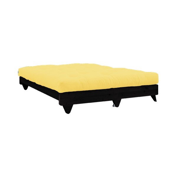 Podesiva sofa Karup Design Fresh Crna/Žuta-image-4