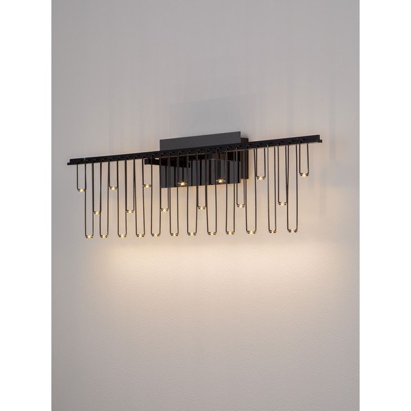 LED zidna lampa aluminijska s mogućnosti zatamnjivanja u sjajno srebrnoj boji Stellar – Nova Luce-image-2