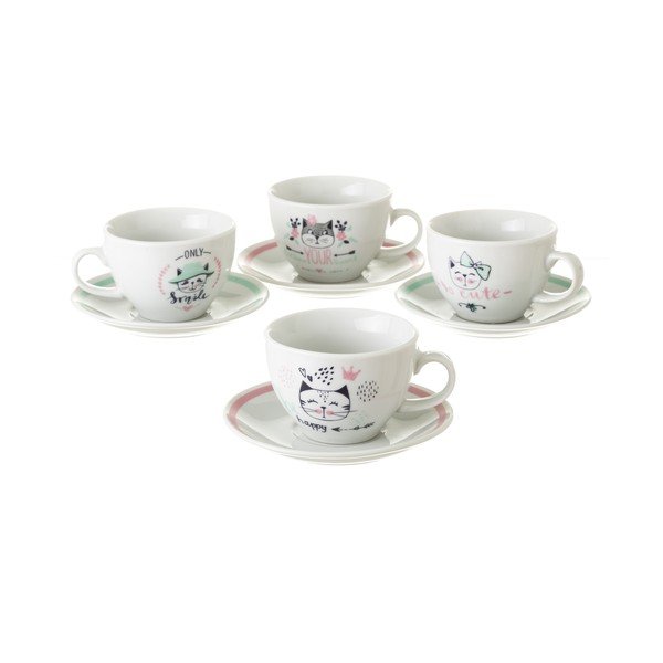 Set od 4 porculanske šalice Unimasa Boho, 160 ml-image-1