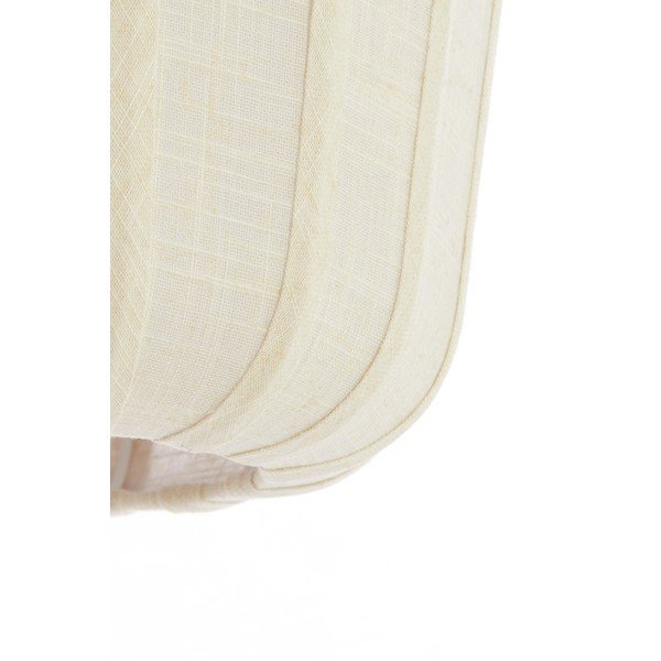 Bijela viseća svjetiljka s tekstilnim sjenilom ø 10 cm Bibury – Light & Living-image-4