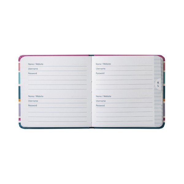  Bilježnica za lozinke Busy B Rainbow-image-3