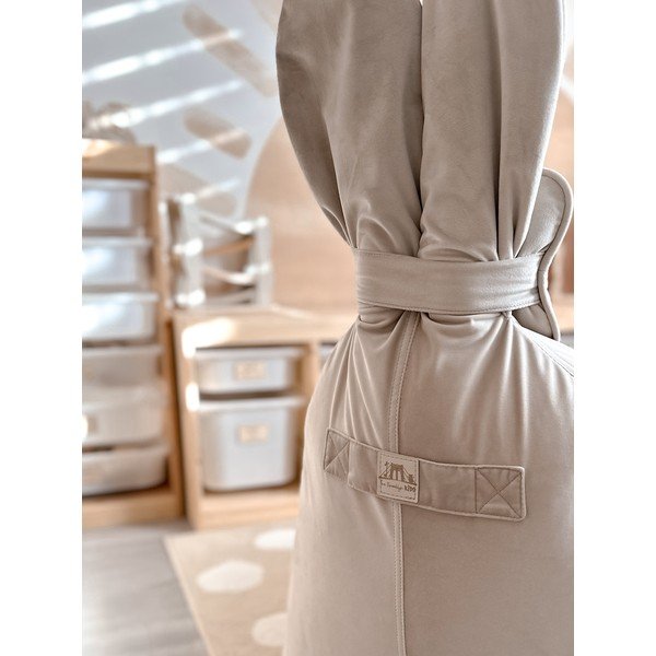 Bež dječja vreća za sjedenje Funny Bunny – The Brooklyn Kids-image-1