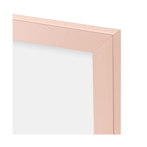 Svijetlo ružičasti plastični viseći okvir 34x44 cm  -image-2