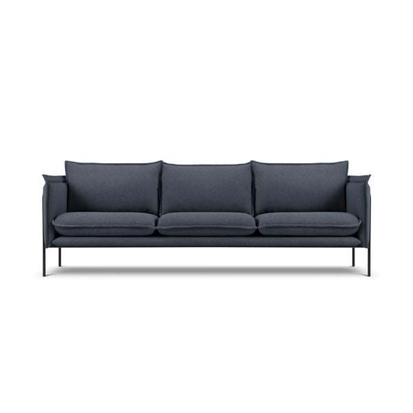 Tamnoplava sofa Interieurs 86 Andrea, 218 cm