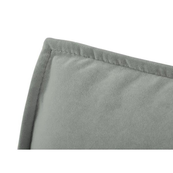 Siva baršunasti fotelja Auguste – Interieurs 86-image-4