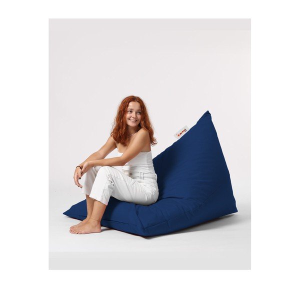 Tamno plava vreća za sjedenje Pyramid – Floriane Garden-image-2