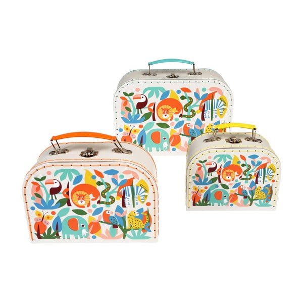 Dječji koferi u setu od 3 kom Wild Wonders - Rex London-image-3