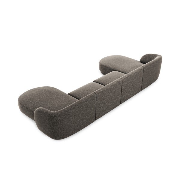 Siva kutna garnitura Miley - Micadoni Home-image-4