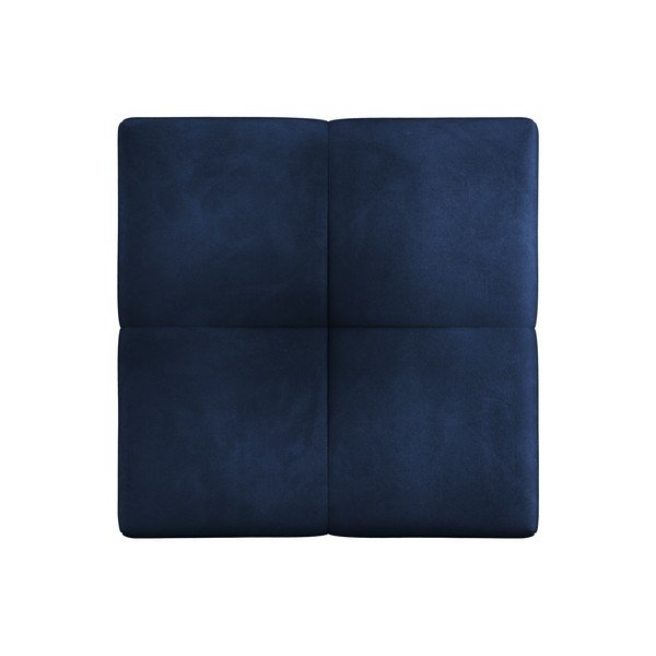 Plavi baršunasti sofa modul Rome Velvet - Cosmopolitan Design-image-3