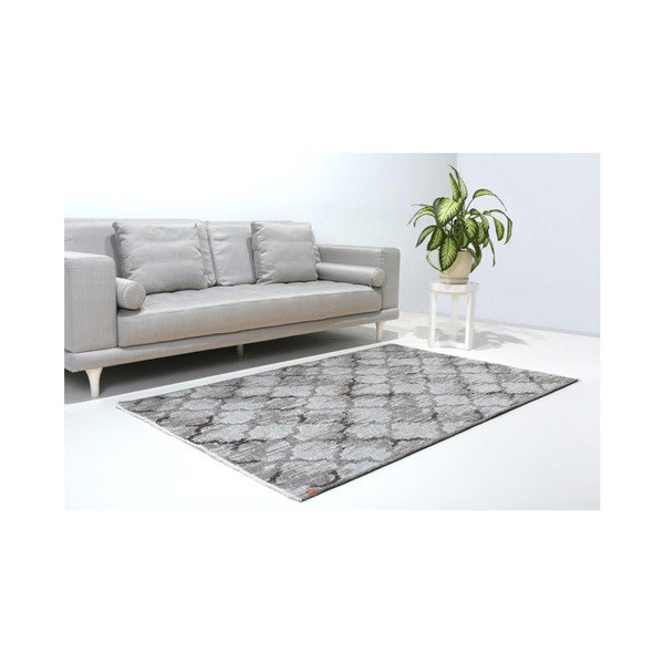 Dvostrani sivi tepih Vitaus Camila, 77 x 200 cm-image-1